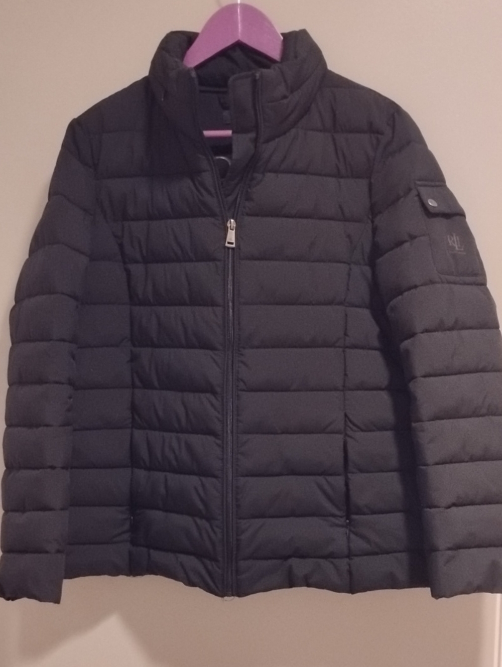 Ralph Lauren Black Quilted Puffer Jacket
